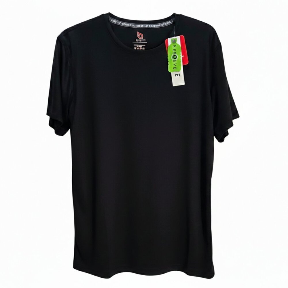 NWT | Headsweats Midnight Black Performance Tee | Activewear | Small